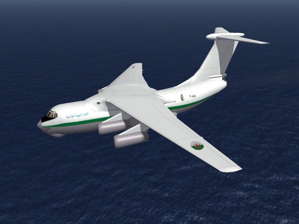 IL76 Algeria Livery